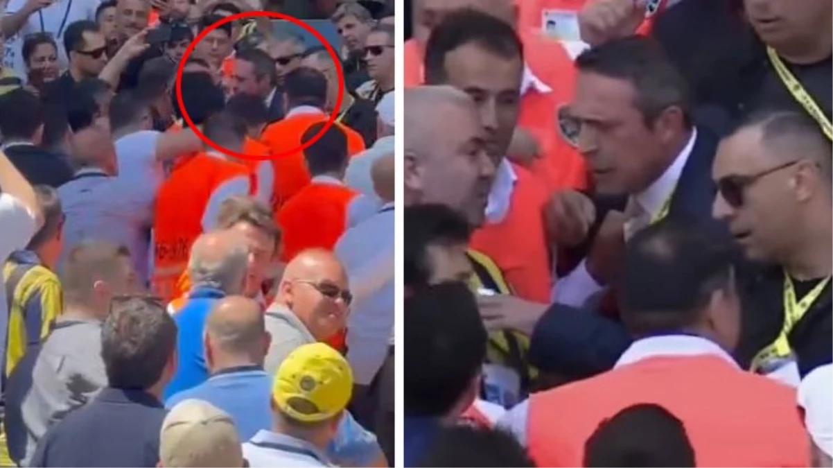 Kongrede Ali Koç'un çıldırdığı anlar! Hızını alamayıp tribüne kadar gitti